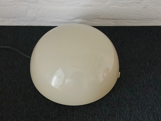 Image 1 of Gispen – Giso - Lampe Opaline jaune Ø 25 cm Vintage