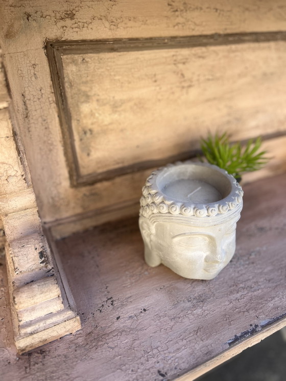 Saint-Hubert wandplank van massief hout – 19e eeuw – Antieke patina – Wandrek, Wood (photo 3 of 12)