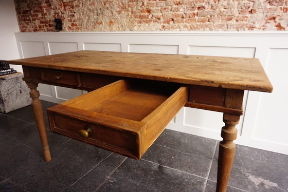 Image 1 of Vintage Farmhouse Table 