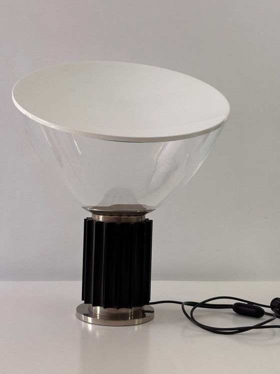Image 1 of Taccia Grande Table Lamp Achille and Pier Giacomo Castiglioni for Flos 1962 Design Collector