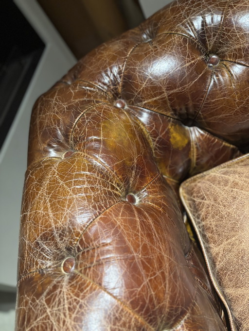 Chesterfield-Sofa von Ralph Lauren, 2,20 m breit