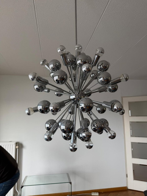 Lampada a Sospensione Sputnik Vintage Stile Space Age degli Anni '60 o '70 – Ingo Maurer (photo 15 of 22)