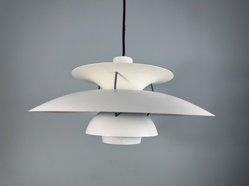 Vintage Deens design Louise Poulsen PH5 hanglamp schalenland