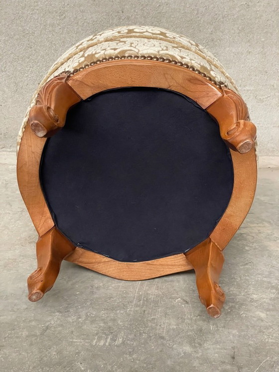 Image 1 of Prachtige Vintage Louis xv Poef