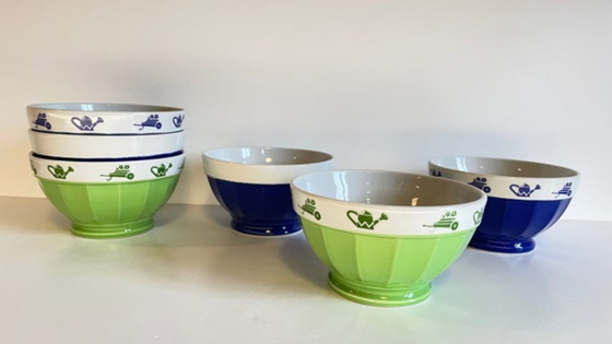 Image 1 of BOLS Porcelaine Italienne SATURNIA Vintage