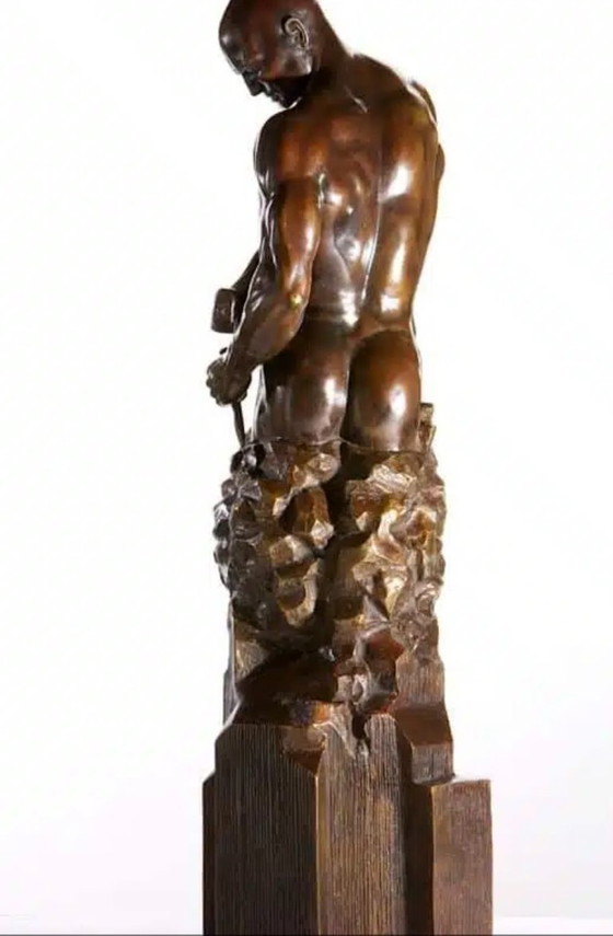 Image 1 of Escultura de bronce (35 kg) W.P. Brenner - Dueño de tu propio destino