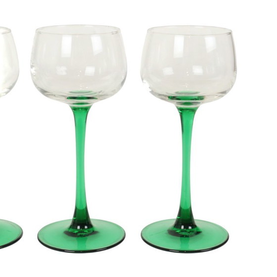 Image 1 of Set Van 4 Vintage Luminarc Wijnglazen