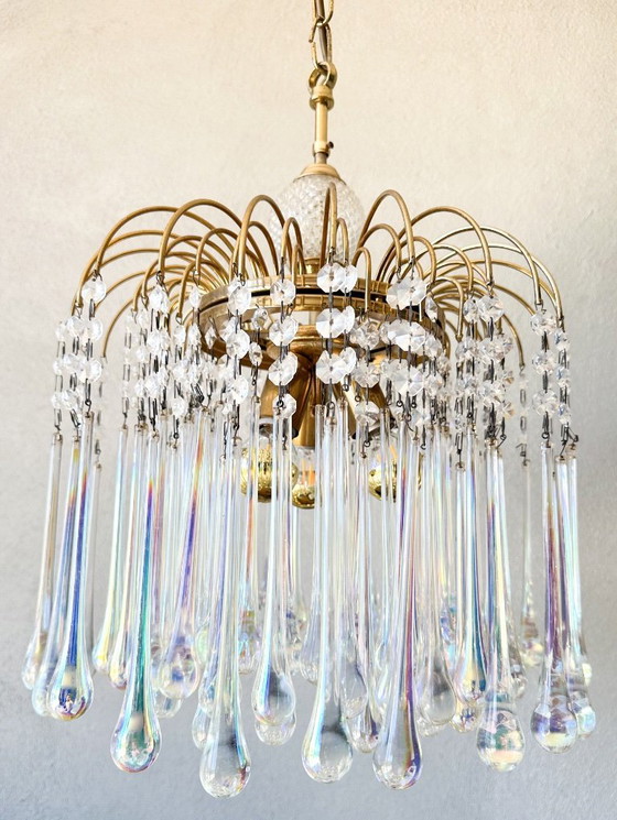 Image 1 of Vintage Teardrop Chandelier