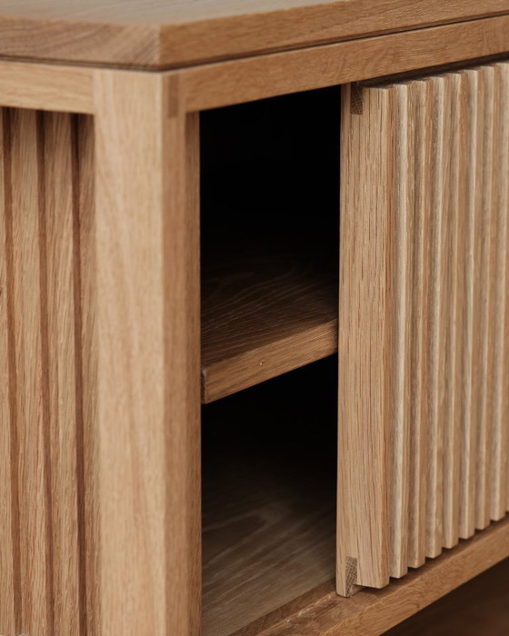 Image 1 of Formosus Home mueble multimedia/TV, roble, hecho a mano