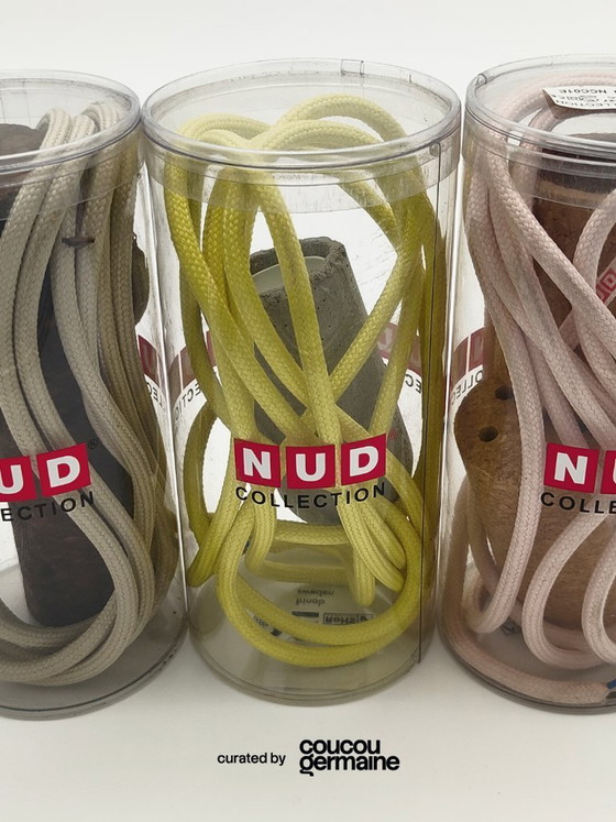 Image 1 of NUD Collection pendant lights, textile cable (2010s)