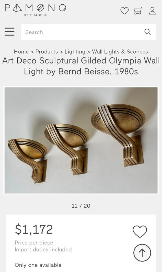 Image 1 of Set Olympia Livia Germany 80's Bernd Beisse