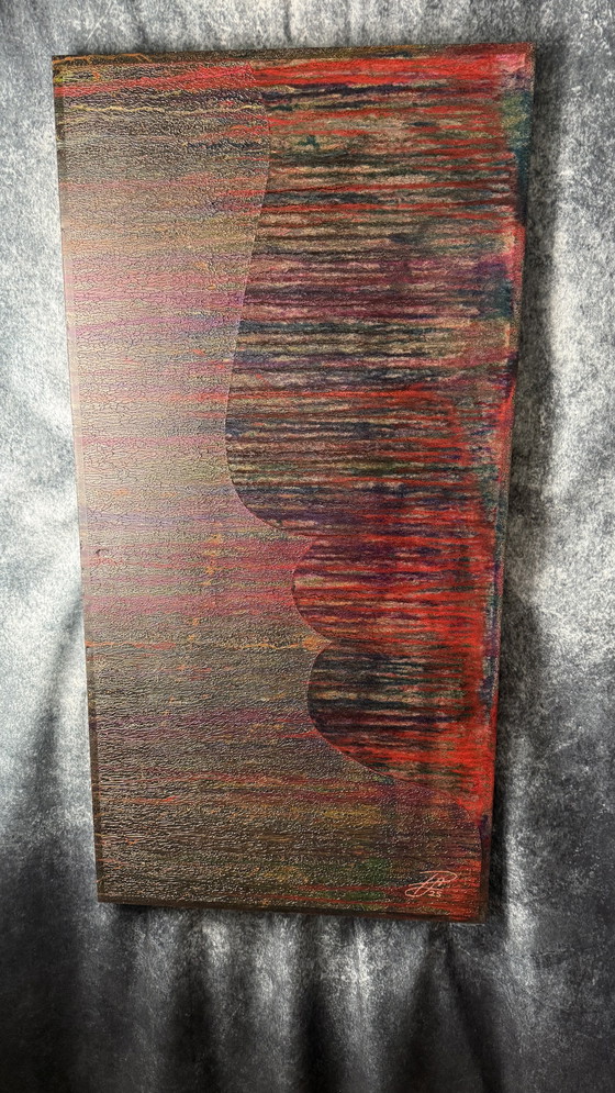 Image 1 of rotan hunt "aurora persona" mural