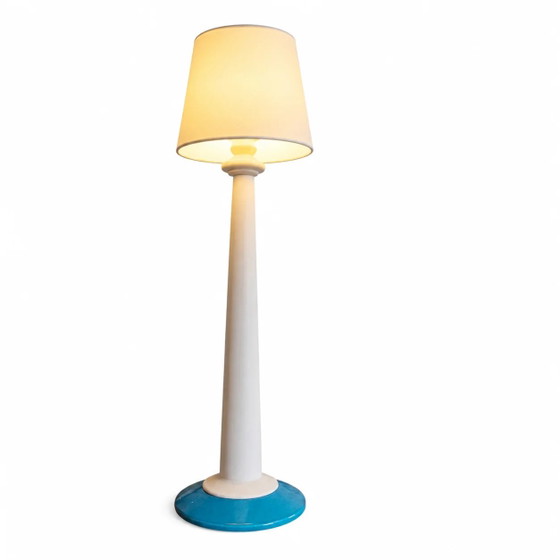 Set aus 2 seltenen Kostka Totem Tischlampen / Epoxid / Frankreich 1980er Jahre (photo 3 of 12)