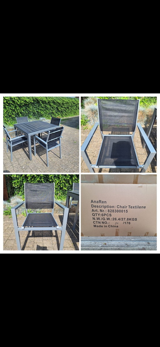 New 920 patio chairs, €15 each including VAT