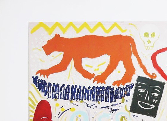 Image 1 of Penck, A.R. - N. Complexe - GRAND - Impression d'art - 1976