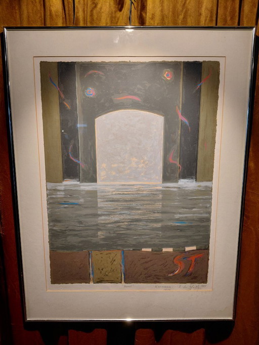 Serigrafia di Eric Toebosch "Gate"