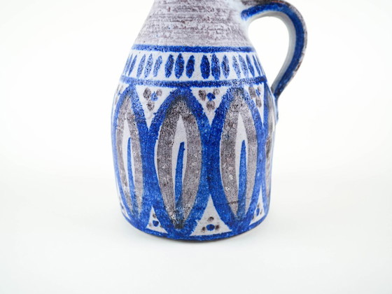 Image 1 of Ceramic vase with a handle, Danish design, 1960s, made in Denmark