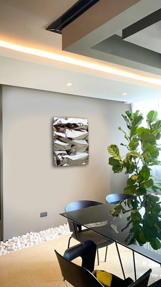 Image 1 of Diseño premium "Ondas en plata"