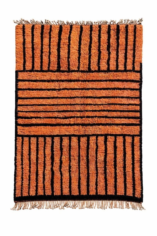 Marokkanischer handgeknüpfter Teppich, 250 cm x 150 cm