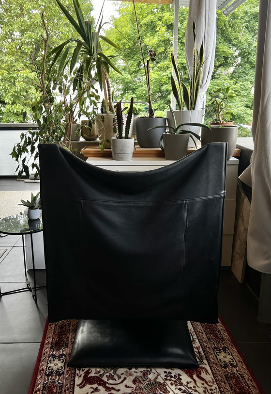 Image 1 of Fauteuil Zen Ligne Roset, fauteuil lounge, fauteuil en cuir, Claude Brisson