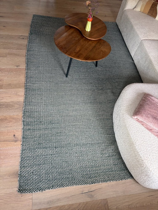 HAY Tapis Kilim Moiré 200x300 cm – vloerkleden en tapijten, Cotton, Wool (photo 2 of 5)