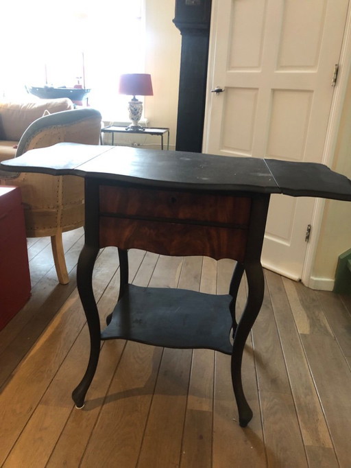 Mahogany,painted,side table