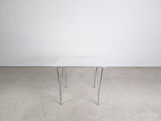 Image 1 of 4x Original Fritz Hansen dining table Piet Hein design, square