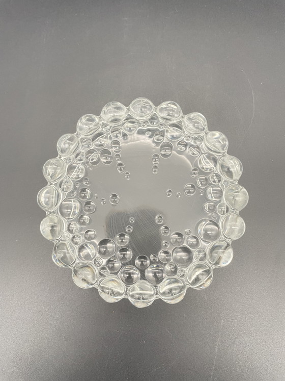 Walther Glas Bolero Bubbles Ciotola da dessert Ø 12 cm Vintage anni '70 – Walther Kristallglas, Stoviglie (photo 4 of 6)