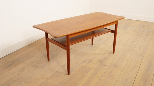Vintage coffee table | Teak | Danish | Organic