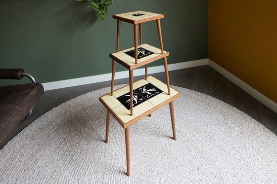 Image 1 of vintage 1950s mimiset - tiles with fish