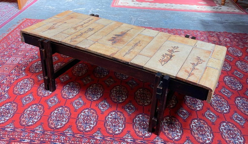 Table basse vintage de Roger Capron