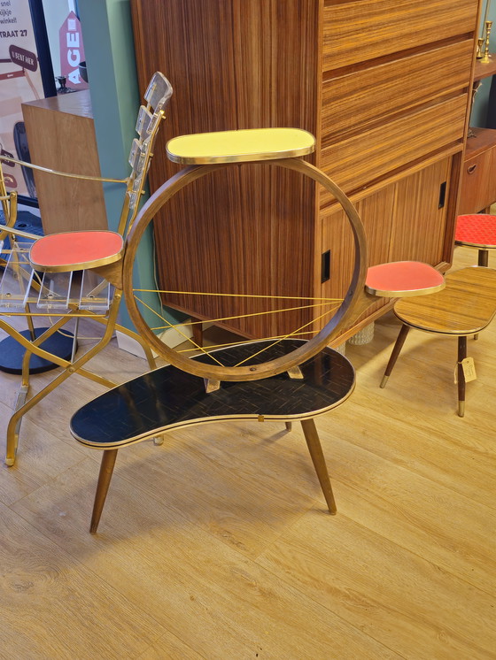 Image 1 of Vintage Plant Table Flower Table Side Table