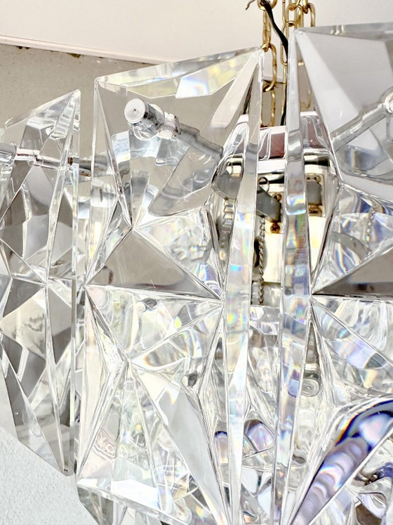 Lampadario Vintage Kinkeldey – Crystal, Metal (photo 11 of 17)