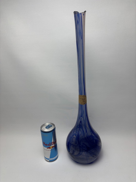 Image 1 of Mundgeblasene französische Vase – Verrerie de St. Just (1950-