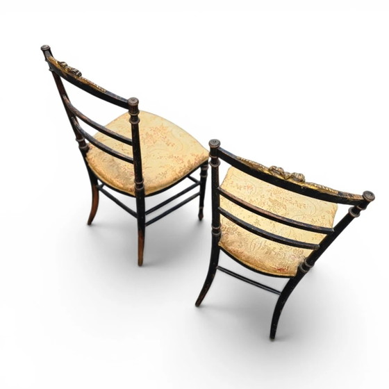 2 x Franse vergulde salon Kuipstoel – Kuipstoelen (photo 5 of 25)