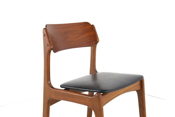 Image 1 of Set van 4 stoelen in de stijl van Erik Buch model 49 vintage