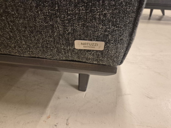 Image 1 of Natuzzi Adrenalina - Corner Sofa - Anthracite - Italian Design