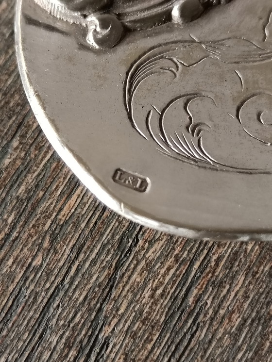 Image 1 of Service à dessert L&L (Lamy & Lacroix) - 1890 - Argent