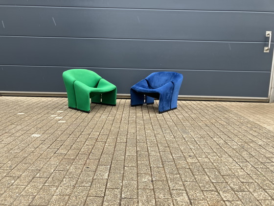 Image 1 of 2x Artifort F580 Groovy (rara primera edición) Pierre Paulin