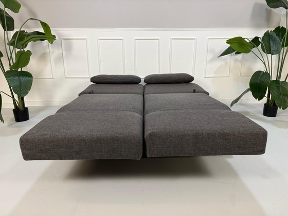 Image 1 of Brühl Moule Sofa Grau Schlafsofa Designer Schlaffunktion
