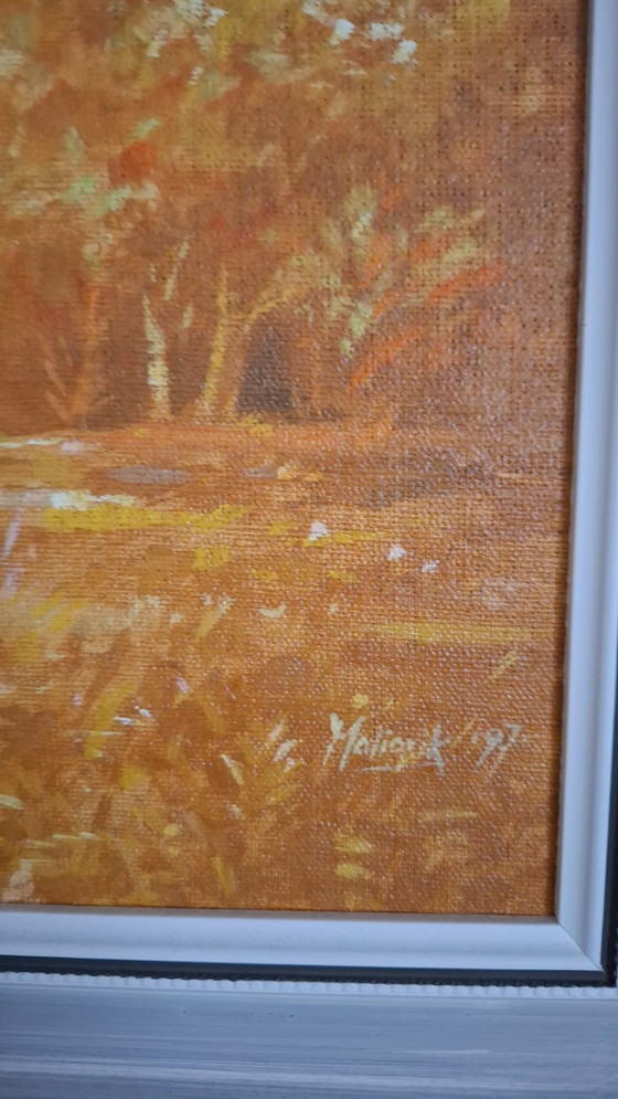 Image 1 of Schilderij van kasteel Bojnice.