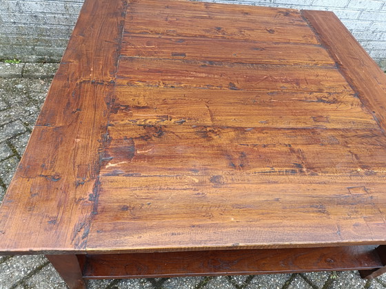 Image 1 of Tavolino da caffè quadrato in teak