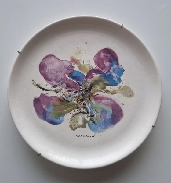 Image 1 of Teller 'L' Orchidee von Zao-Wou-Ki