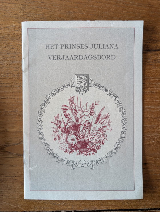 Image 1 of Plato de cumpleaños de la princesa Juliana – Royal Mosa / Franklin Mint – Completo con documentación