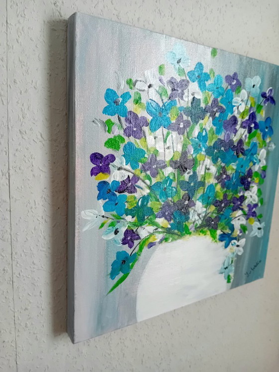 Image 1 of Fiori in vaso pittura (2)