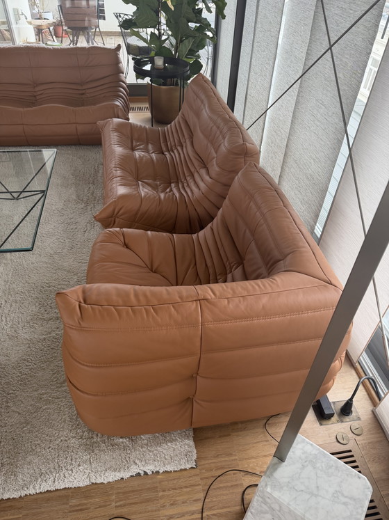 Togo Salonzetels Ligne Roset – Modulare Sofas, Leather (photo 2 of 7)