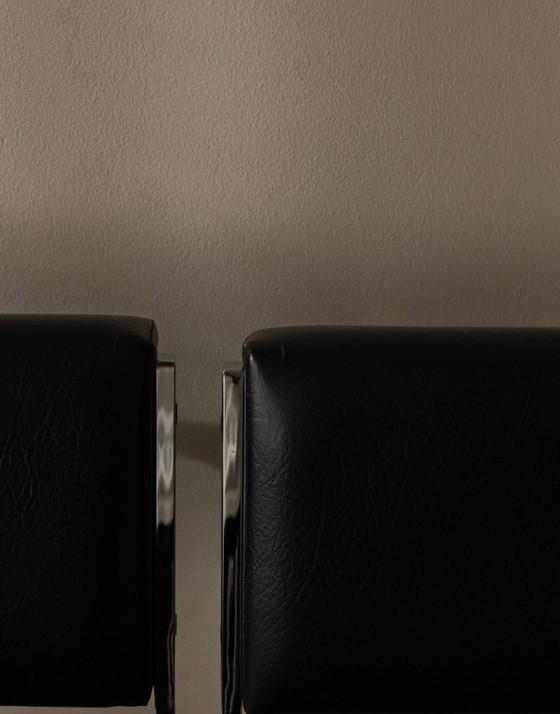 Image 1 of Pastoe SM07 Eetkamerstoelen (set van 4) van Cees Braakman - Nederlands Modernist