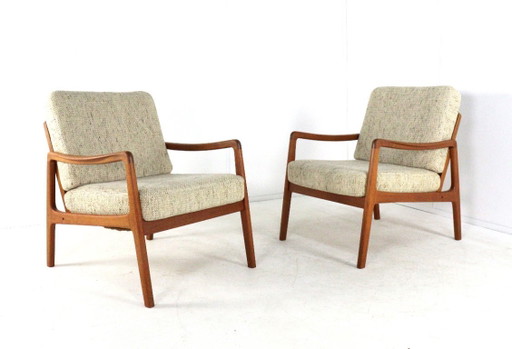 Ole Wanscher voor France & Son FD109 fauteuil vintage Deens design