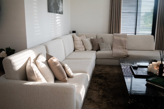 Image 1 of Stella corner sofa Bouclé White