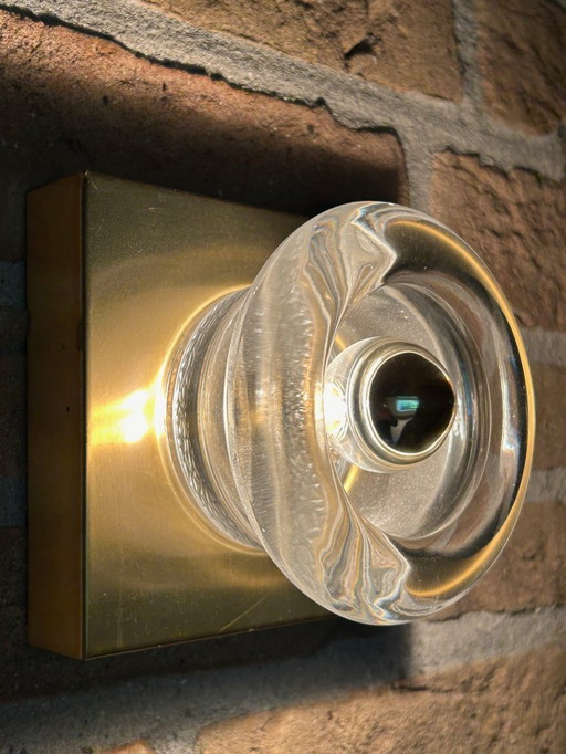 Space Age lamp Messing - Cosacks Germany 1980 - 1 of 7 pces